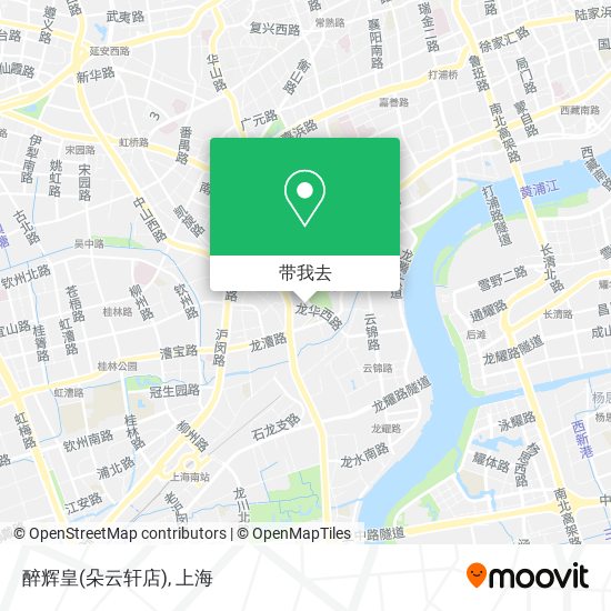 醉辉皇(朵云轩店)地图