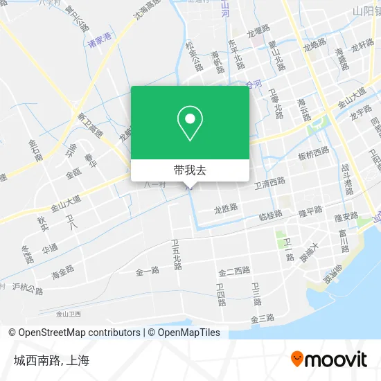 城西南路地图