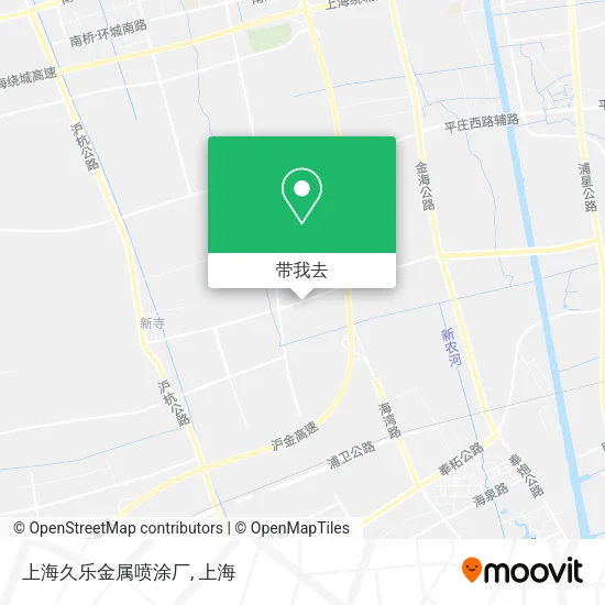 上海久乐金属喷涂厂地图