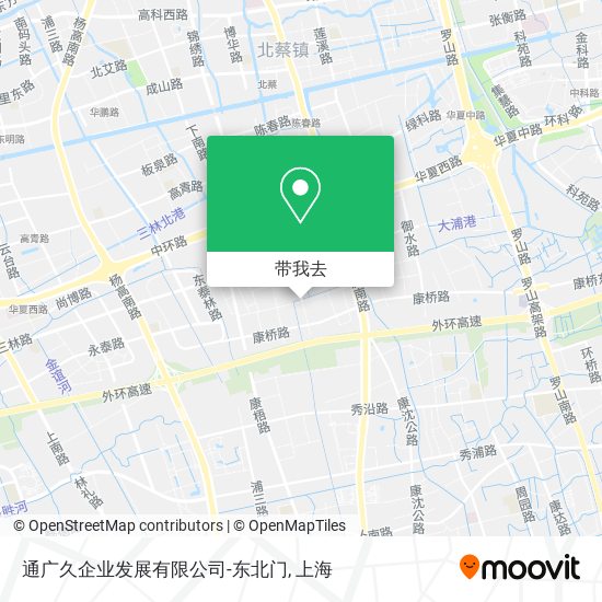 通广久企业发展有限公司-东北门地图