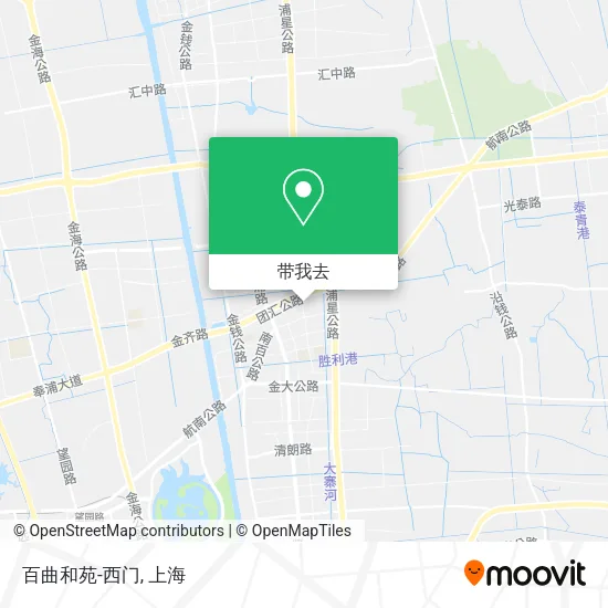 百曲和苑-西门地图
