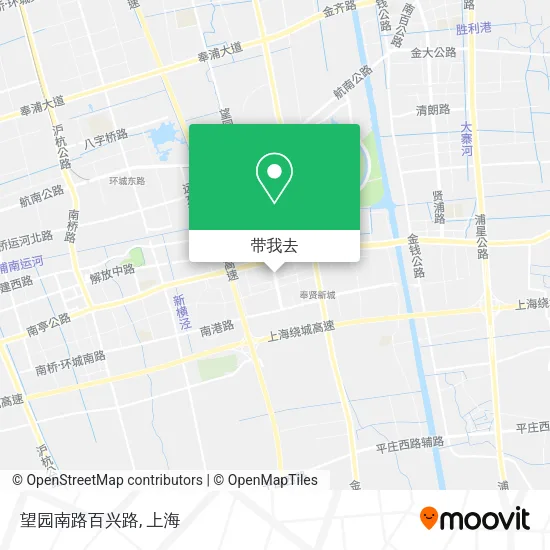 望园南路百兴路地图