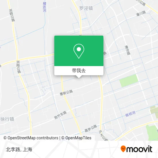 北李路地图