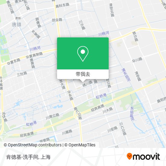 肯德基-洗手间地图