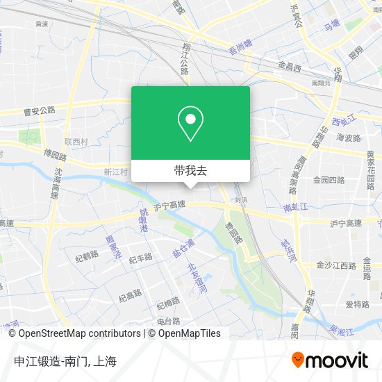 申江锻造-南门地图