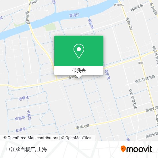 申江牌白板厂地图