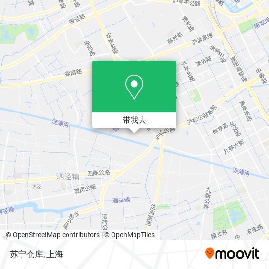 苏宁仓库地图