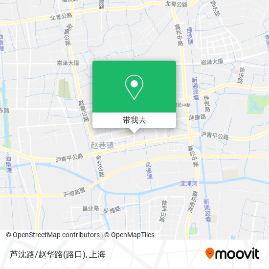 芦沈路/赵华路(路口)地图