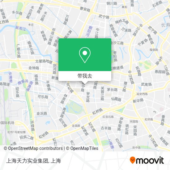 上海天力实业集团地图