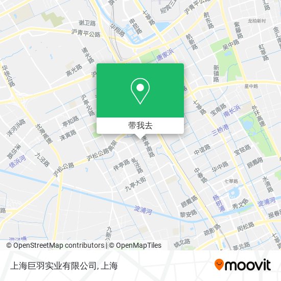 上海巨羽实业有限公司地图