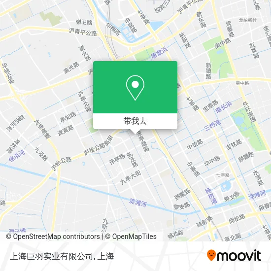 上海巨羽实业有限公司地图