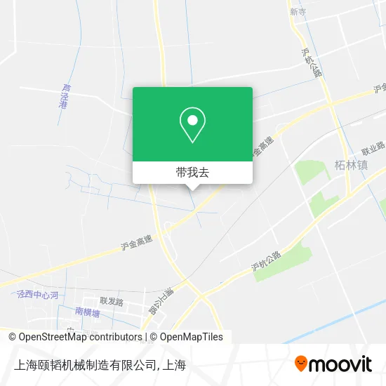 上海颐韬机械制造有限公司地图