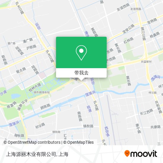上海源丽木业有限公司地图