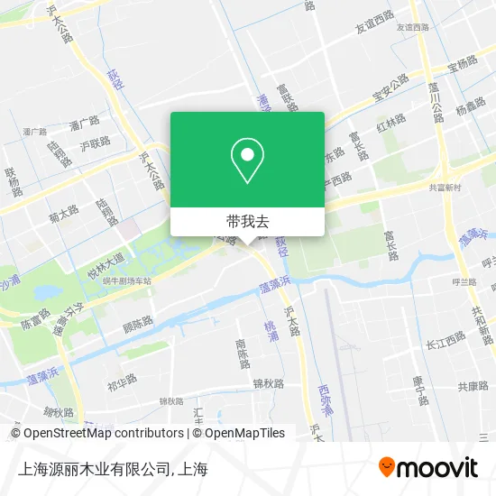 上海源丽木业有限公司地图