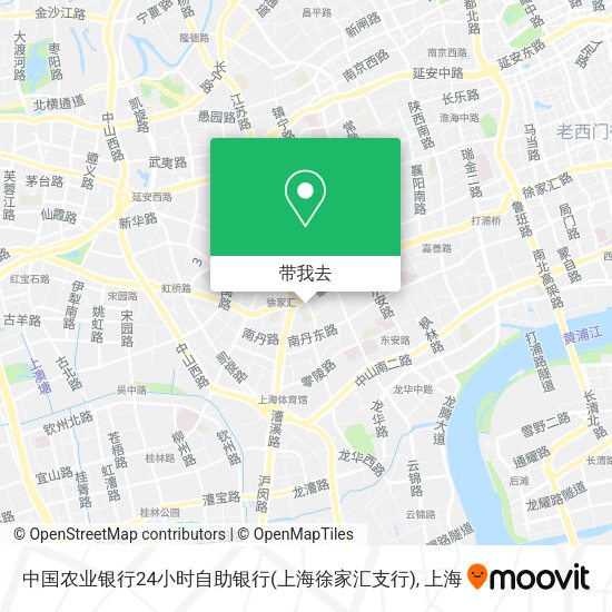 中国农业银行24小时自助银行(上海徐家汇支行)地图