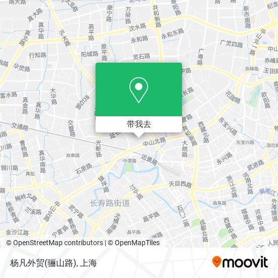 杨凡外贸(骊山路)地图