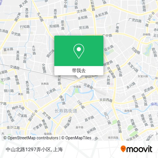 中山北路1297弄小区地图