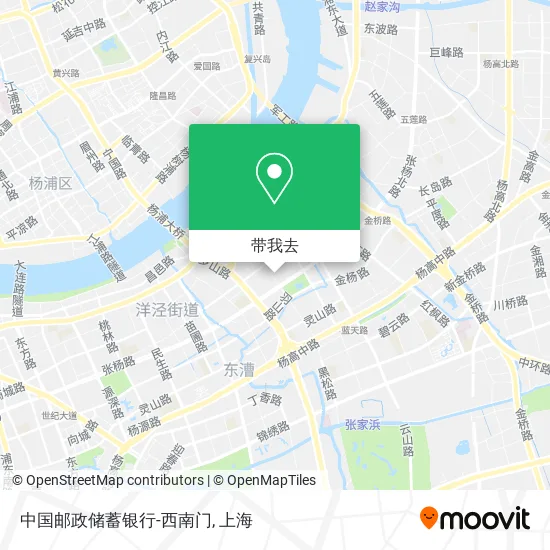 中国邮政储蓄银行-西南门地图