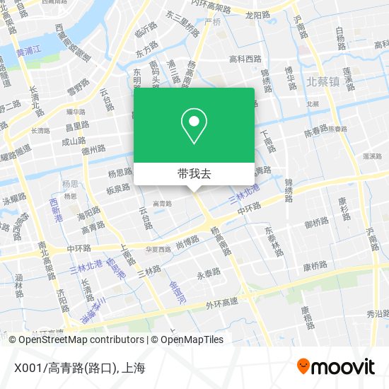 X001/高青路(路口)地图