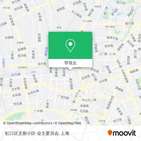 虹口区文新小区-业主委员会地图