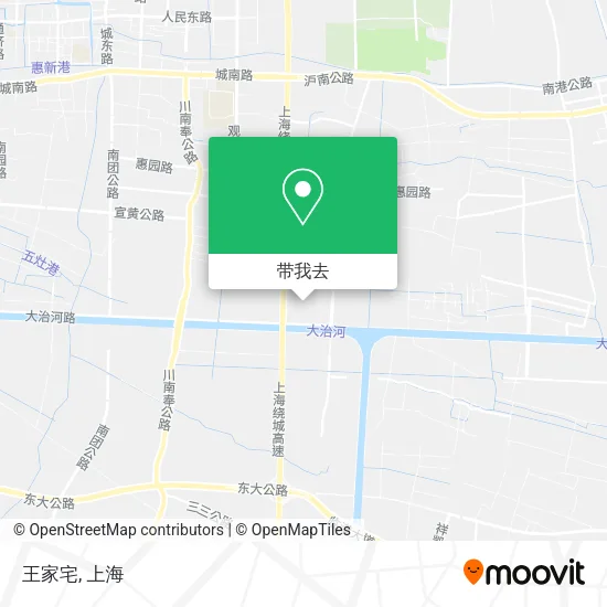 王家宅地图
