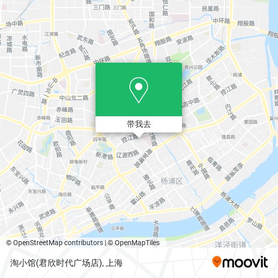 淘小馆(君欣时代广场店)地图