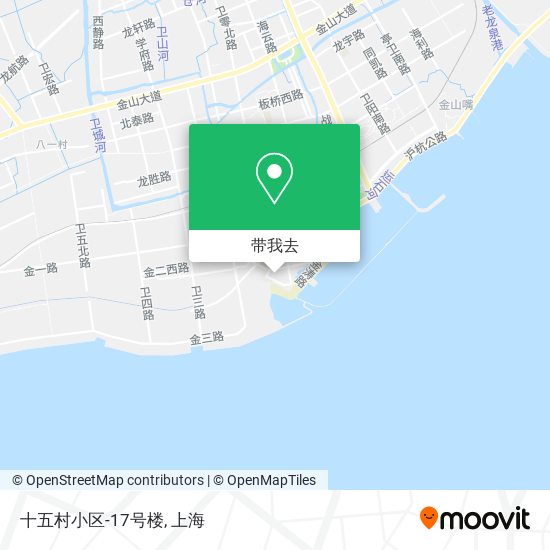 十五村小区-17号楼地图