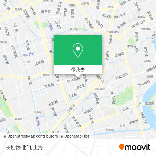 长虹坊-北门地图