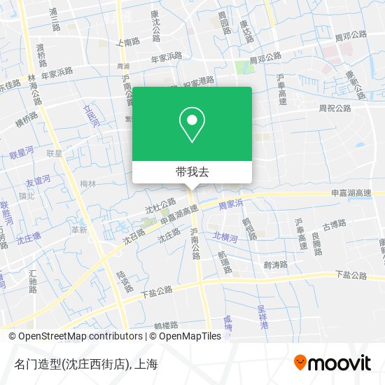 名门造型(沈庄西街店)地图