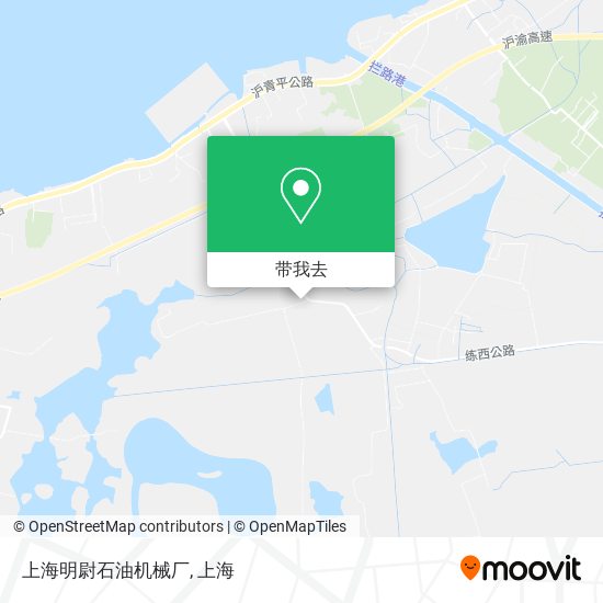 上海明尉石油机械厂地图