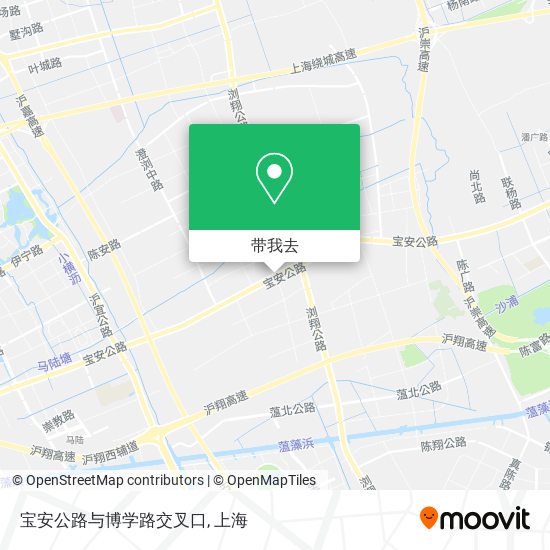 宝安公路与博学路交叉口地图