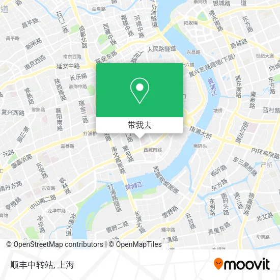 顺丰中转站地图