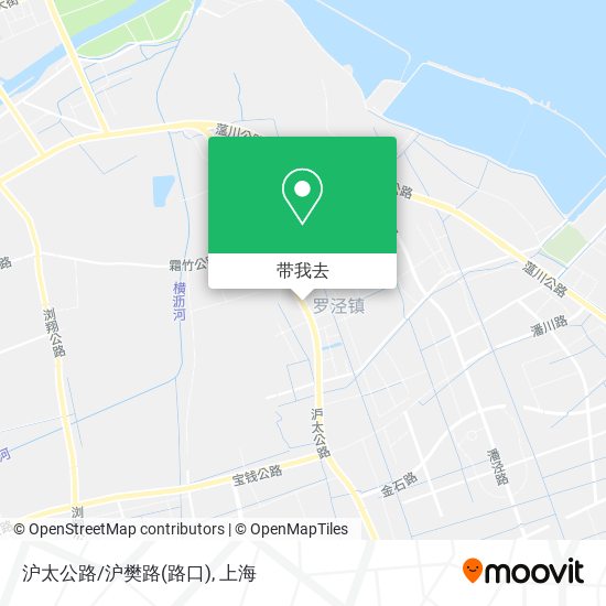 沪太公路/沪樊路(路口)地图