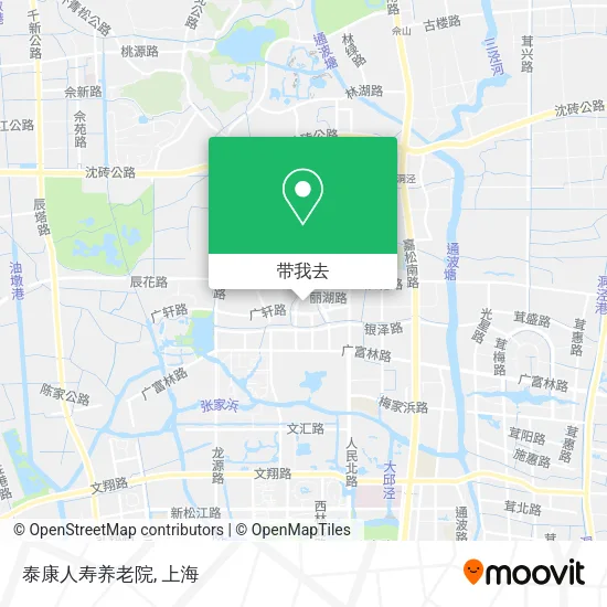 泰康人寿养老院地图