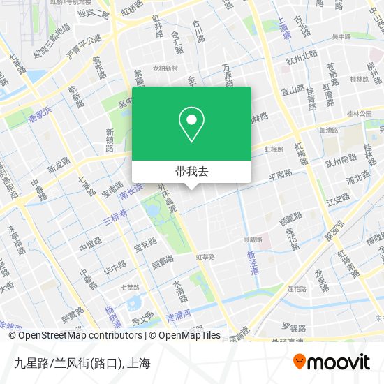 九星路/兰风街(路口)地图