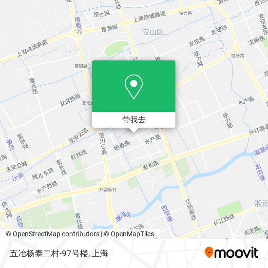 五冶杨泰二村-97号楼地图