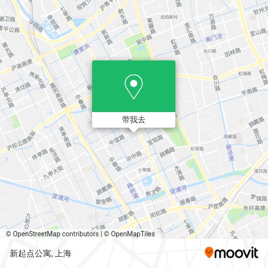 新起点公寓地图