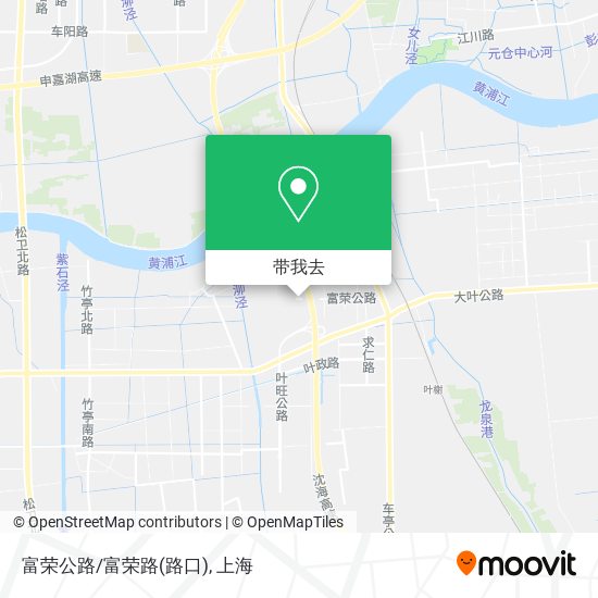 富荣公路/富荣路(路口)地图