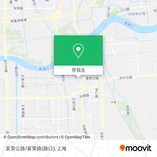 富荣公路/富荣路(路口)地图