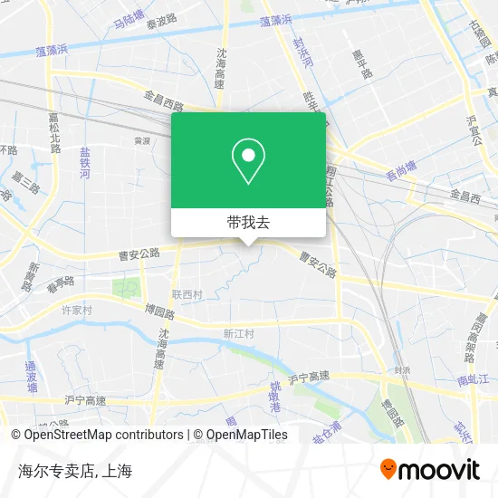 海尔专卖店地图