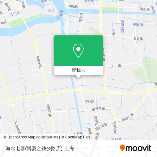 海尔电器(博菱金钱公路店)地图