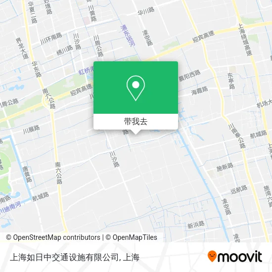 上海如日中交通设施有限公司地图
