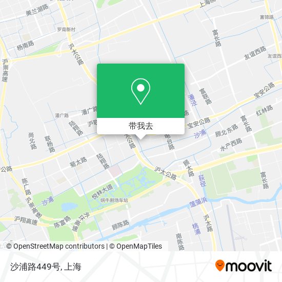 沙浦路449号地图