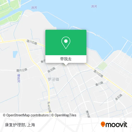 康复护理部地图