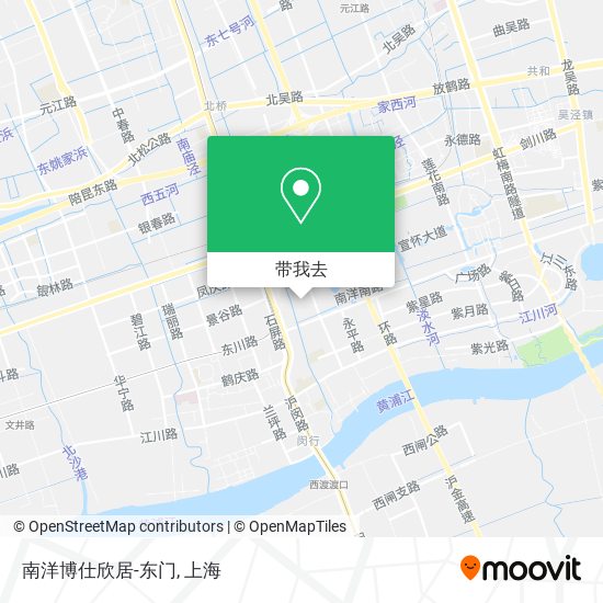 南洋博仕欣居-东门地图