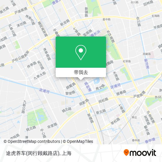 途虎养车(闵行顾戴路店)地图