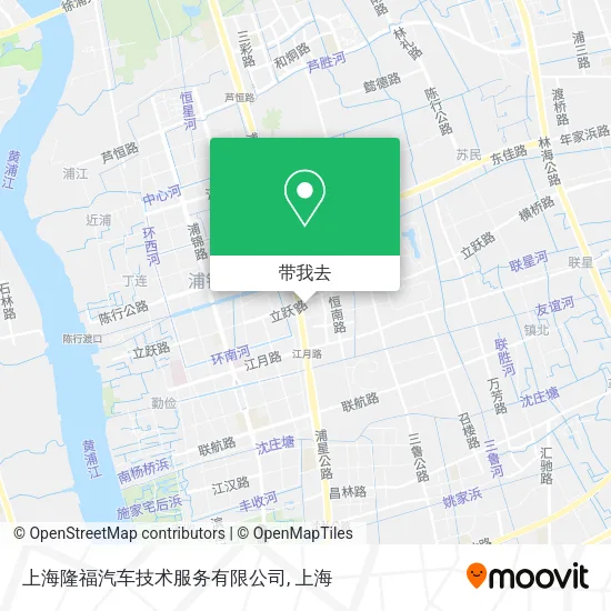 上海隆福汽车技术服务有限公司地图