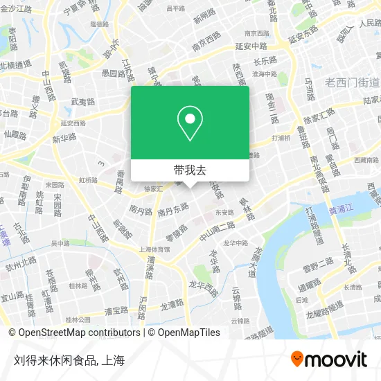 刘得来休闲食品地图
