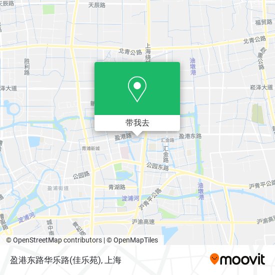 盈港东路华乐路(佳乐苑)地图
