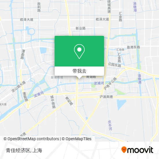 青佳经济区地图